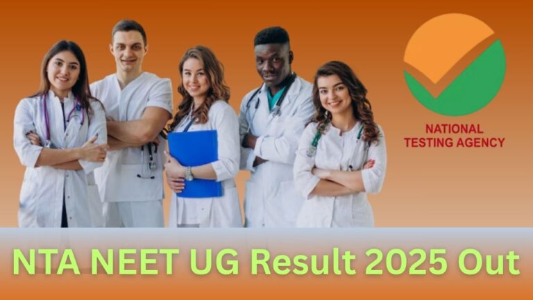 NTA NEET UG Result 2025 Out