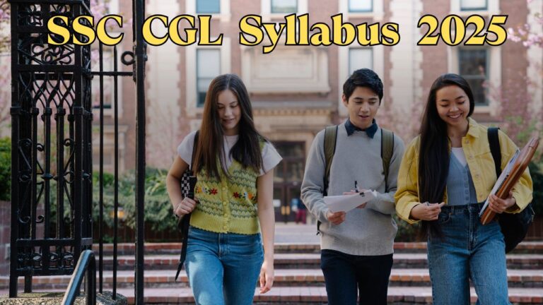 SSC CGL Syllabus 2025