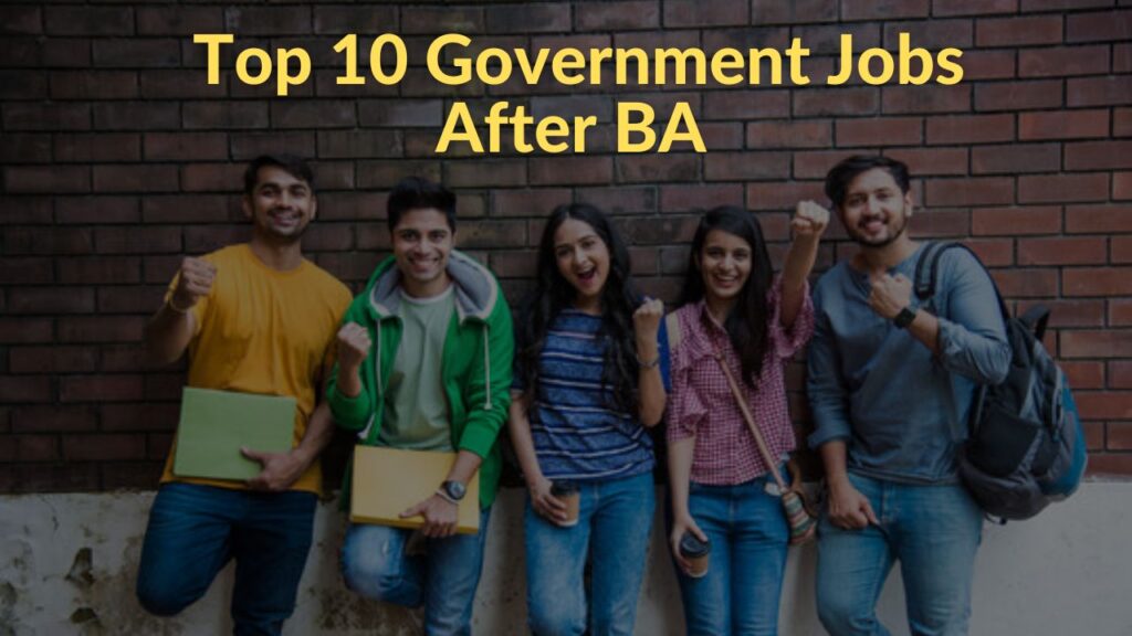 Government Jobs After BA