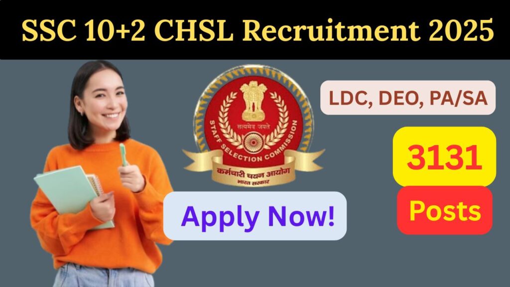 SSC CHSL 2025 Notification Out