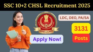SSC CHSL 2025 Notification Out