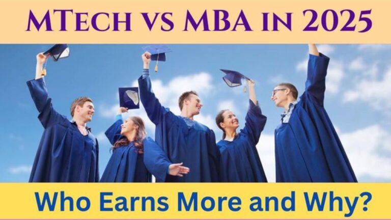 MTech vs MBA who earns more