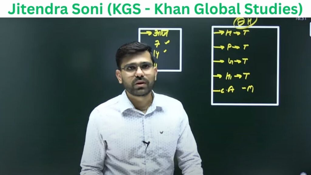 Jitendra Soni Hindi Teacher KGS