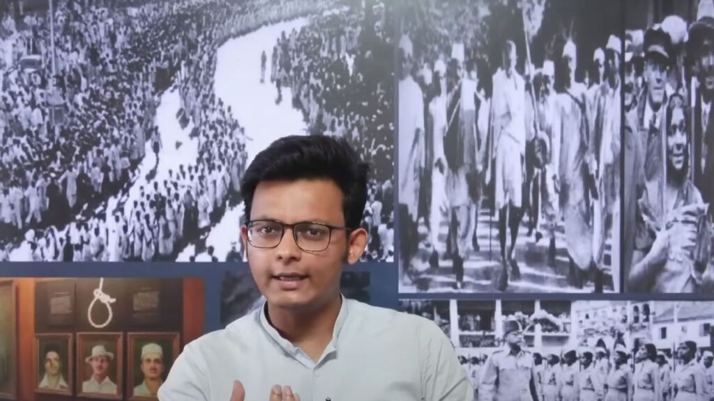 Rishabh Sir giving structured history lessons for competitive exams.