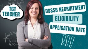 dsssb recruitment