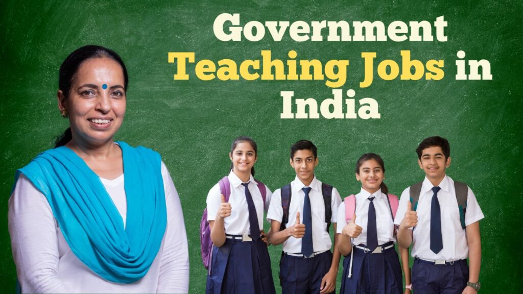 Government Teaching Jobs in India