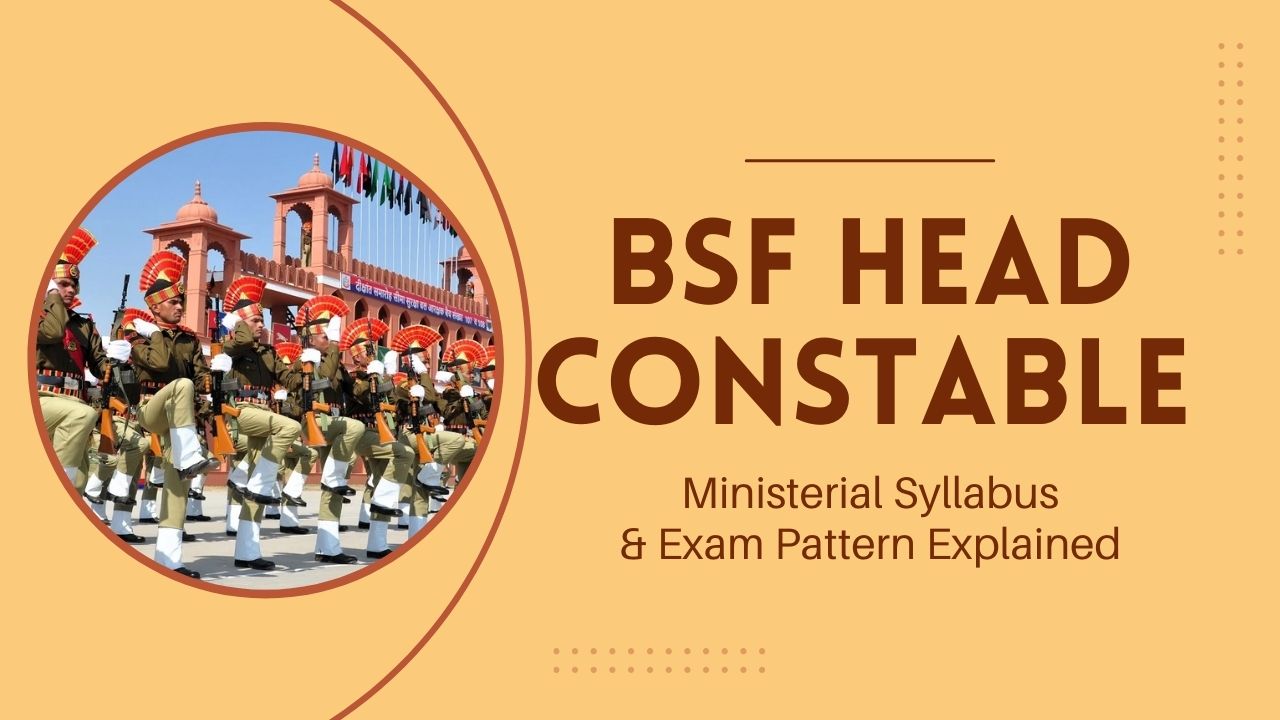 BSF HCM Syllabus 2026 & Exam Pattern Explained