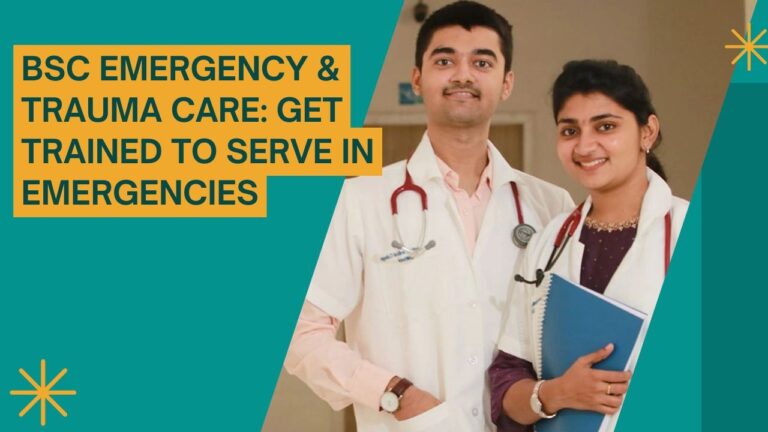 BSc Emergency and Trauma Care