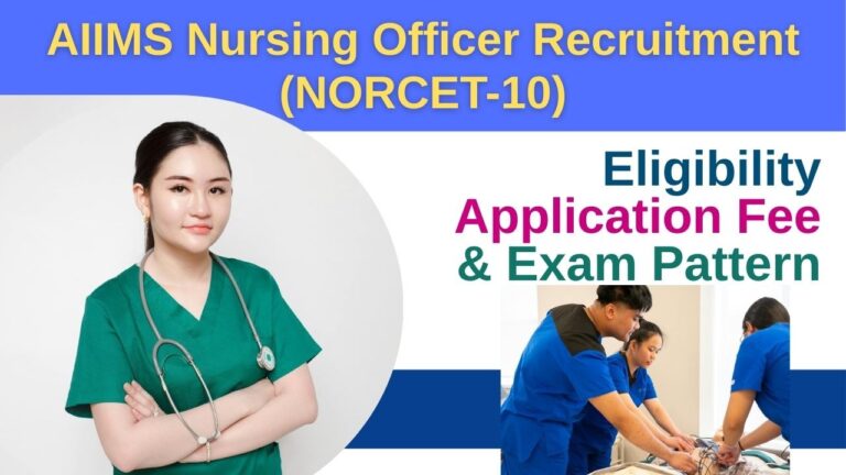AIIMS Nursing Officer Recruitment