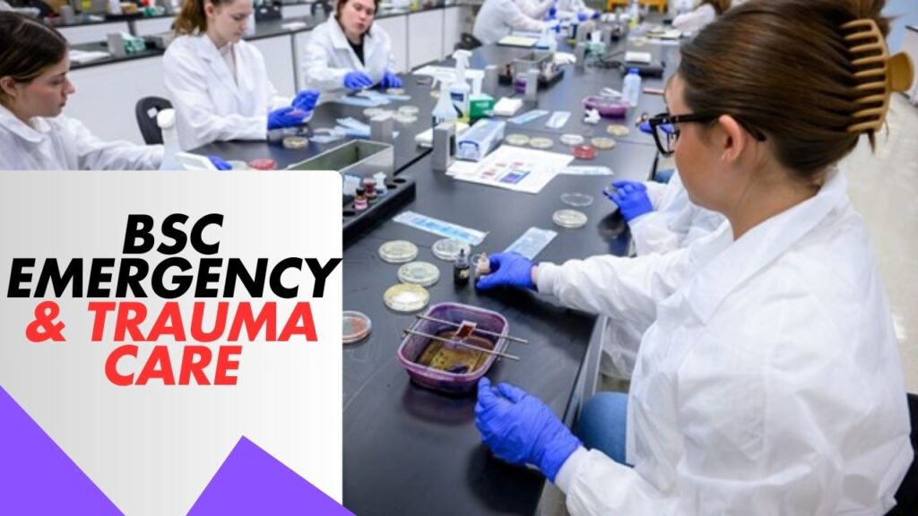 BSc Emergency and Trauma Care