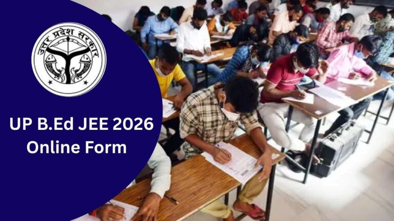 UP B.Ed JEE 2026 Online Form