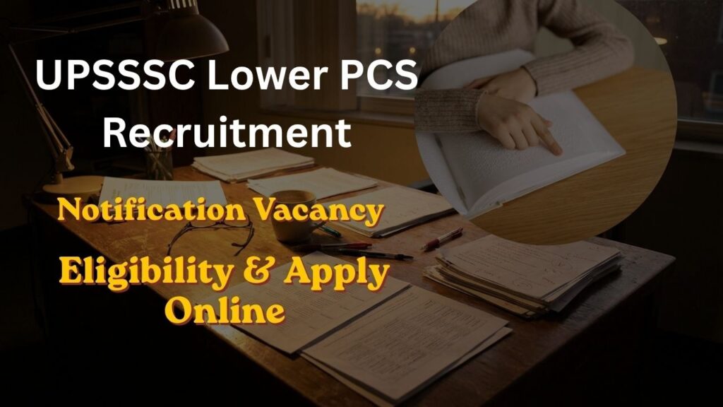 UPSSSC Lower PCS 2026