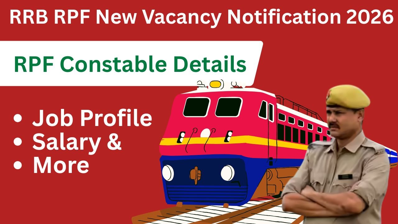 RRB RPF New Vacancy Notification 2026