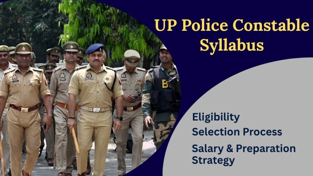 UP Police Constable Syllabus