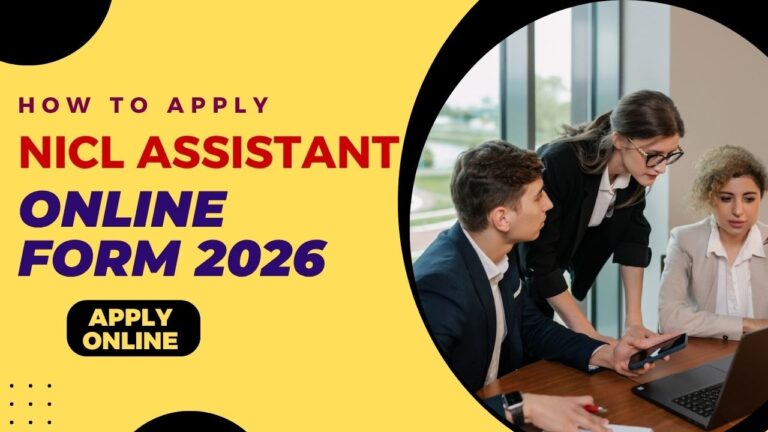 NICL Assistant Online Form 2026