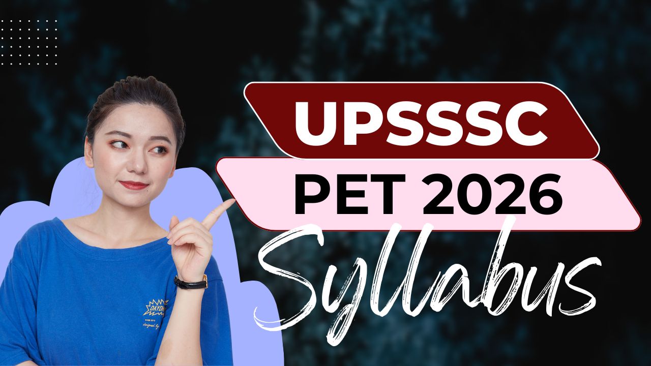UPSSSC PET Syllabus