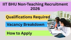 IIT BHU Non-Teaching Recruitment