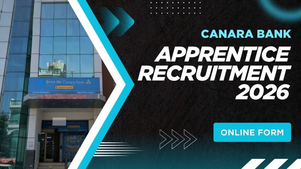 Canara Bank Apprentice Recruitment 2026